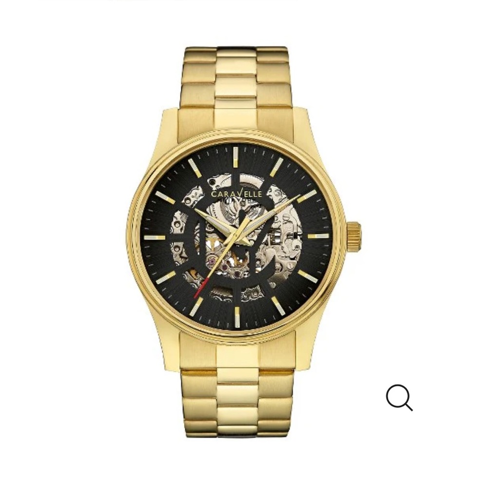 Caravelle by Bulova Gold and Black Men's automatic Watch